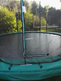 Trampolina 15ft PRO (4,57m) z siatką zabezpieczającą i drabinką
